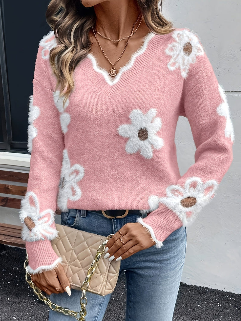 Well Tailored Sweater with a Graceful Silhouette