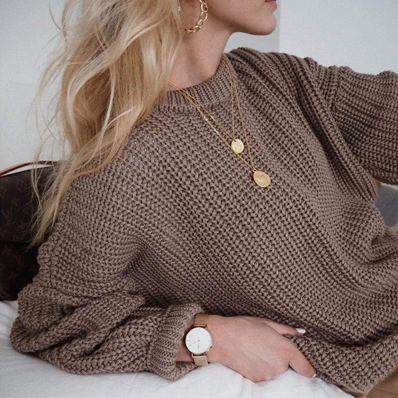 A Vintage Style Sweater with Delicate Timeless Details