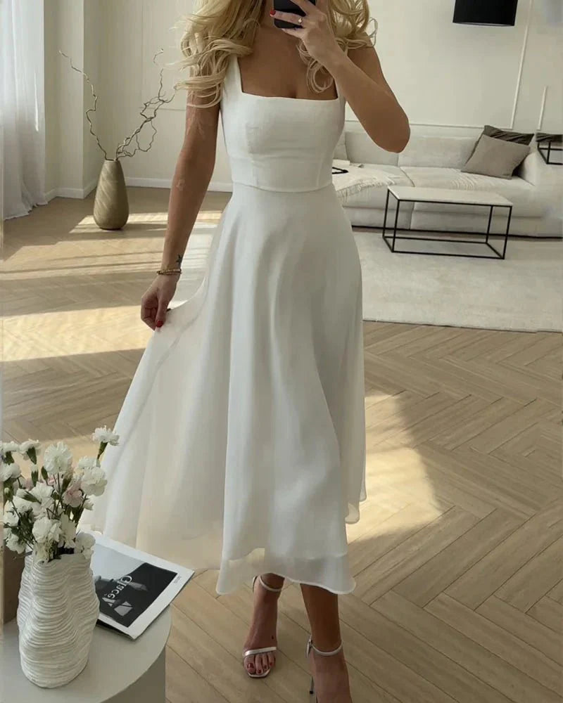 A Vintage Style Dress with Delicate Timeless Details