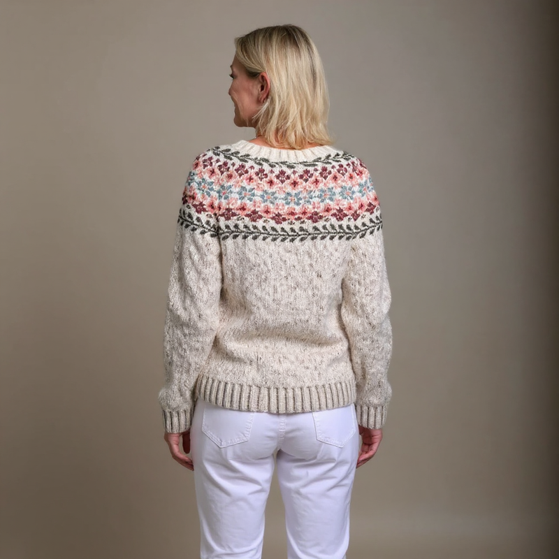 A Vintage Style Cardigan with Delicate Timeless Details