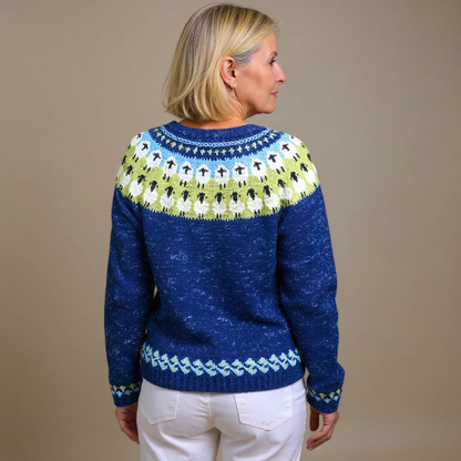 Classic Vintage Cardigan with a Flattering Fit