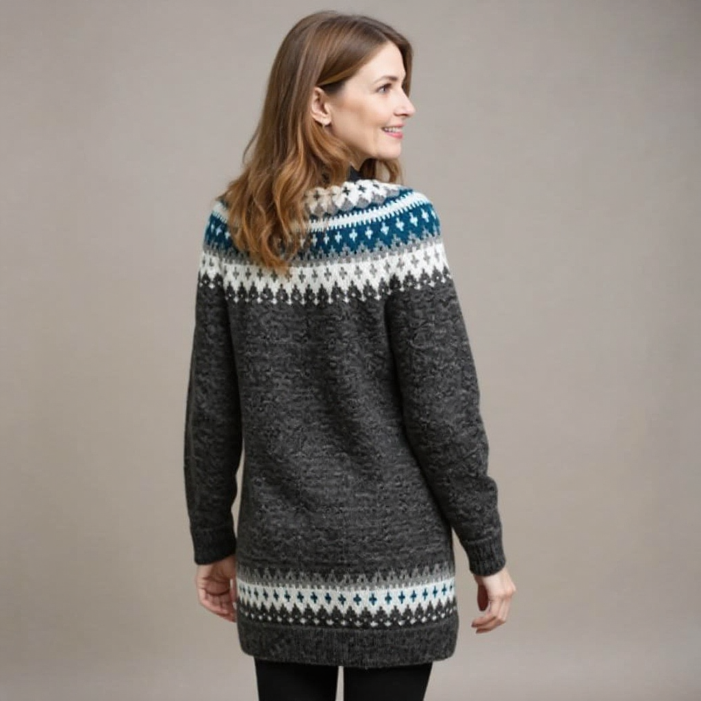 Vintage Inspired Sweater with a Contemporary Edge