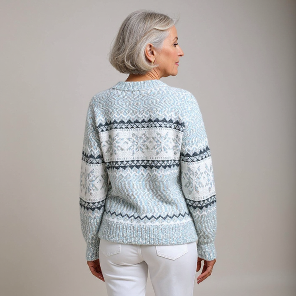 Vintage Inspired Sweater with a Contemporary Edge