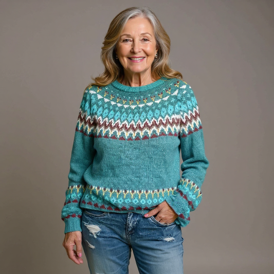 Well Tailored Sweater with a Graceful Silhouette