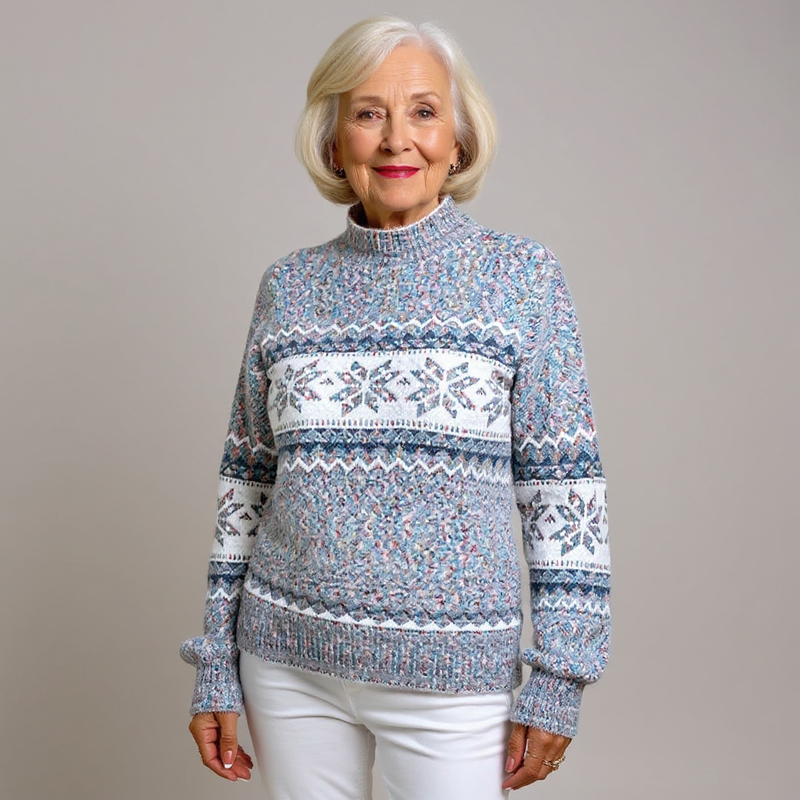Vintage Inspired Sweater with a Contemporary Edge