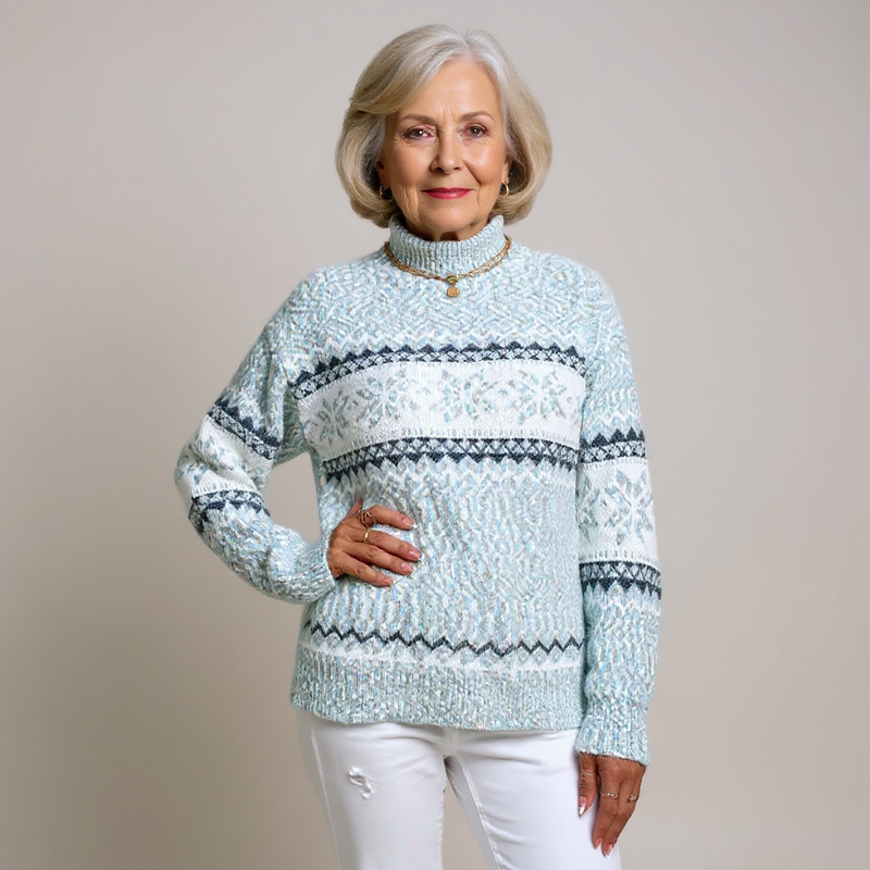 Vintage Inspired Sweater with a Contemporary Edge