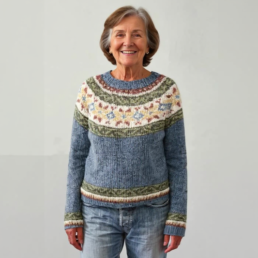Beautifully Finished Sweater in a Timeless Design