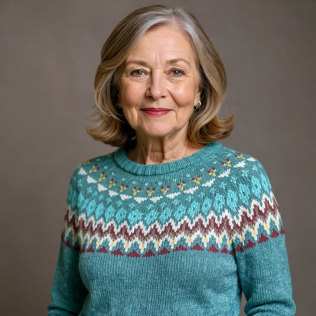 Well Tailored Sweater with a Graceful Silhouette
