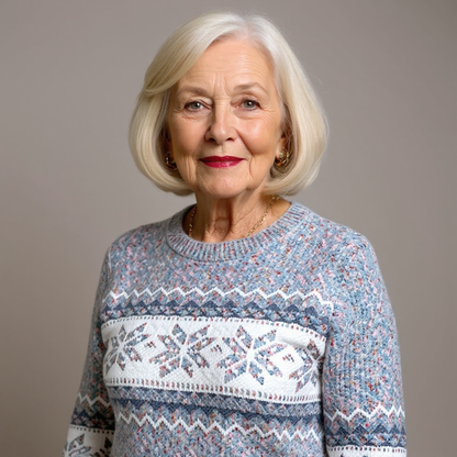 Vintage Inspired Sweater with a Contemporary Edge