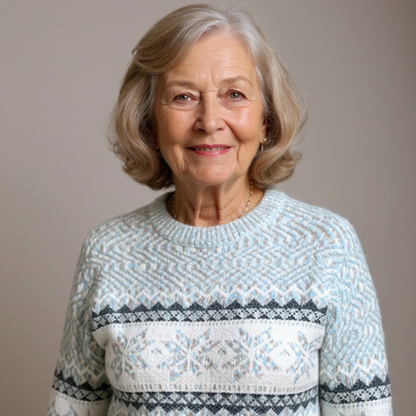Vintage Inspired Sweater with a Contemporary Edge