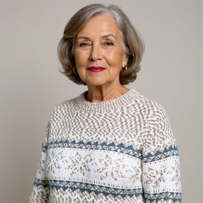 Vintage Inspired Sweater with a Contemporary Edge