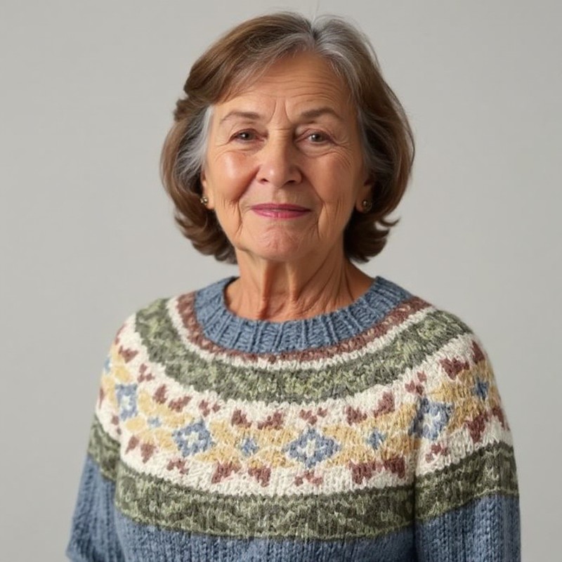 Beautifully Finished Sweater in a Timeless Design
