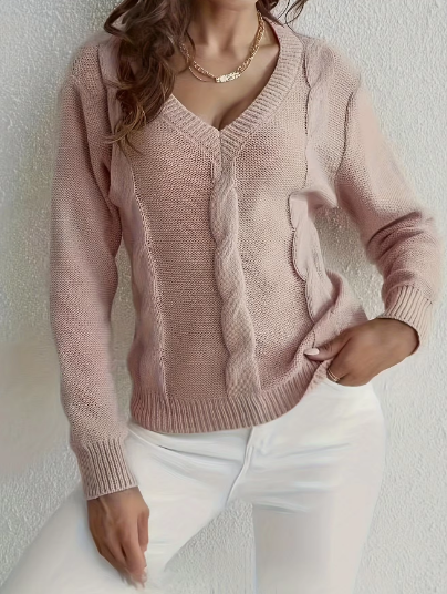 A Vintage Style Sweater with Delicate Timeless Details