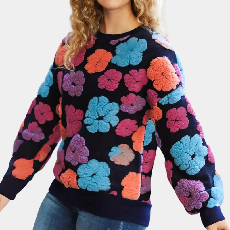 A Vintage Style Sweater with Delicate Timeless Details