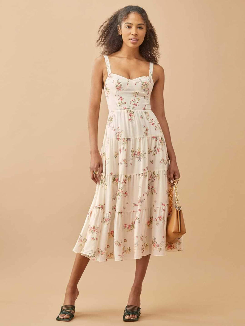 A Vintage Style Dress with Delicate Timeless Details