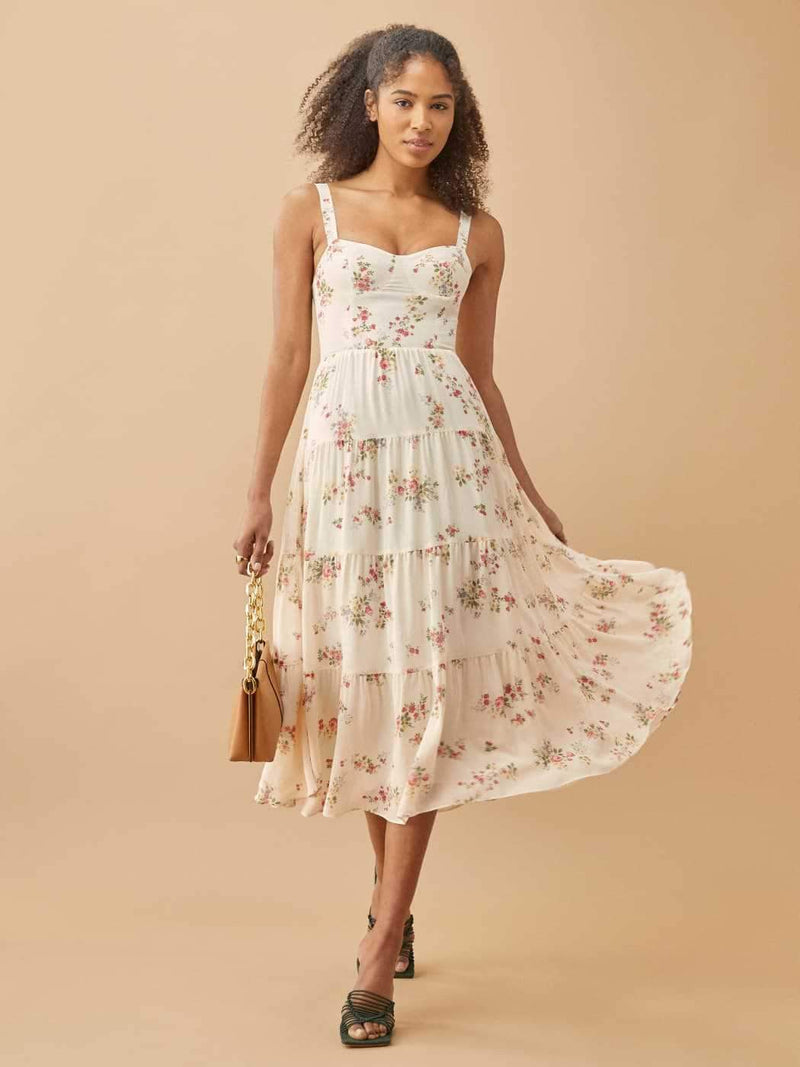 A Vintage Style Dress with Delicate Timeless Details