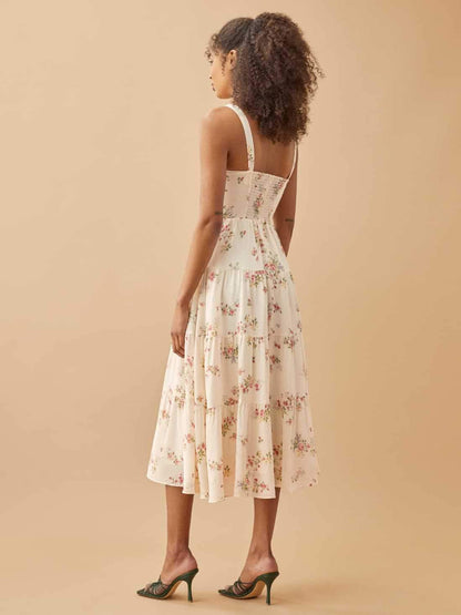 A Vintage Style Dress with Delicate Timeless Details