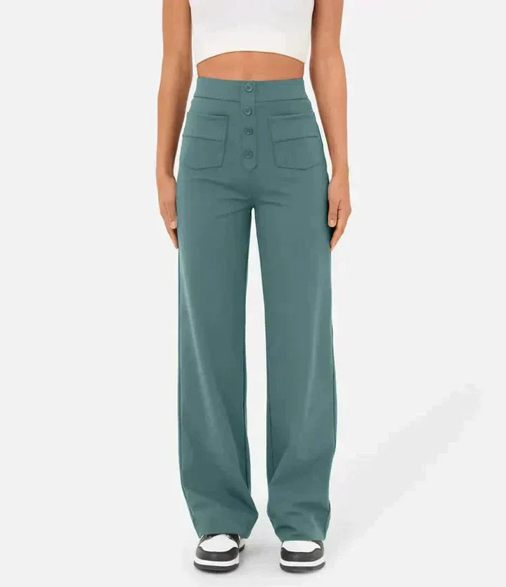 A Vintage Style Pants with Delicate Timeless Details