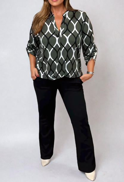 A Vintage Style Blouse with Delicate Timeless Details