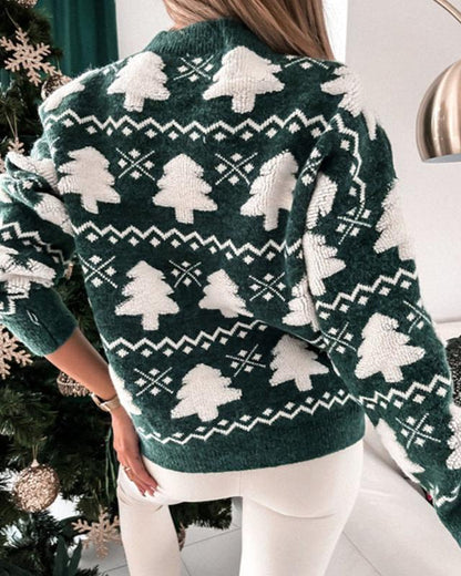 Vintage Inspired Sweater with a Contemporary Edge