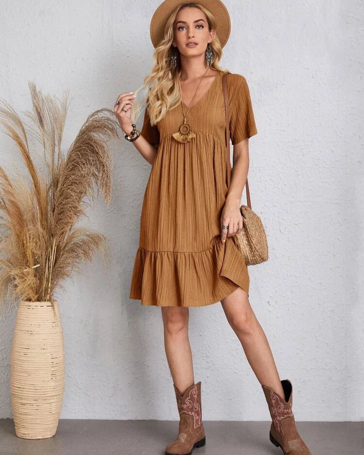 A Vintage Style Dress with Delicate Timeless Details