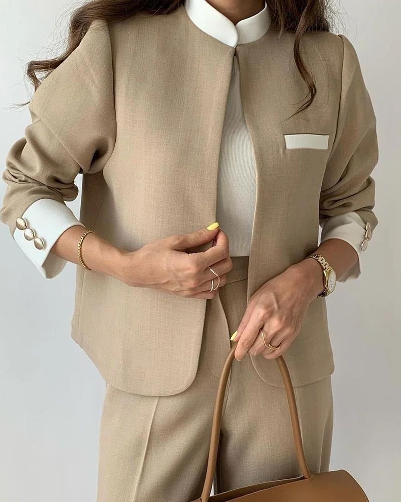A Vintage Style Jacket with Delicate Timeless Details