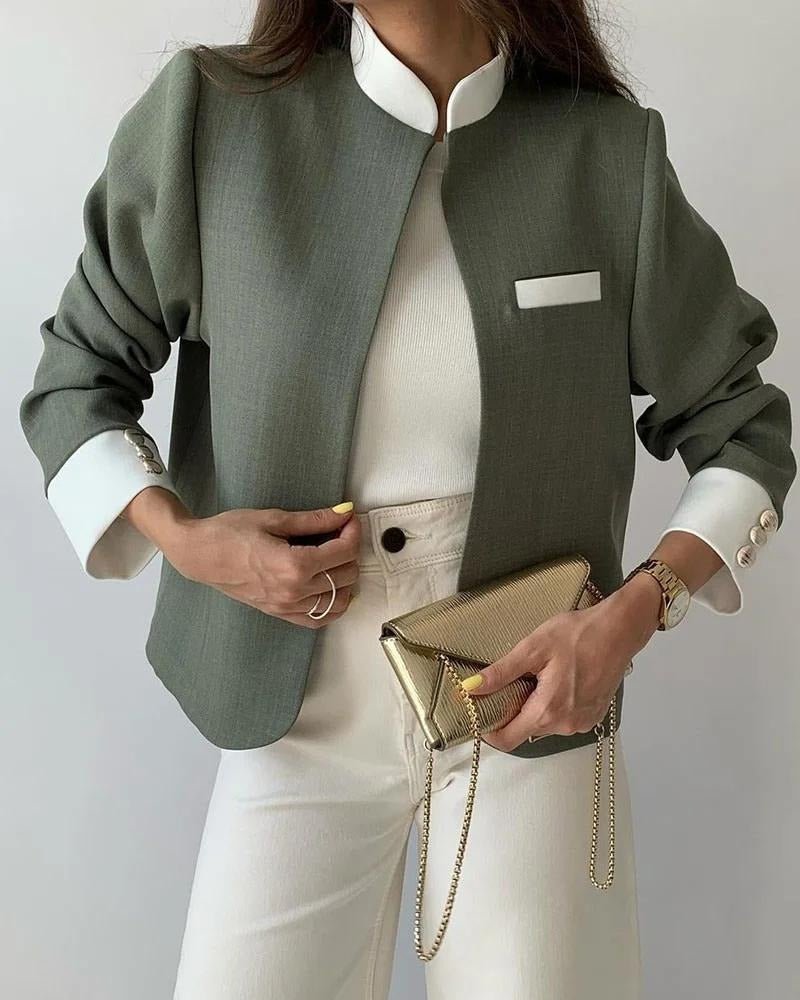 A Vintage Style Jacket with Delicate Timeless Details
