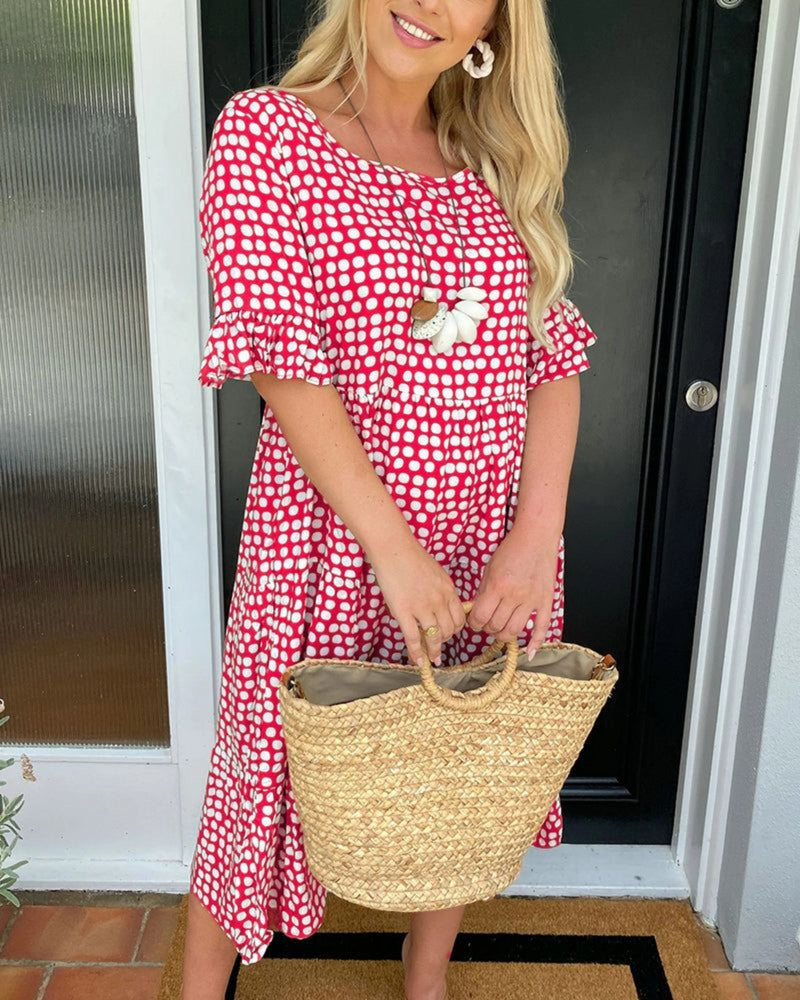 Classic Vintage Dress with a Flattering Fit