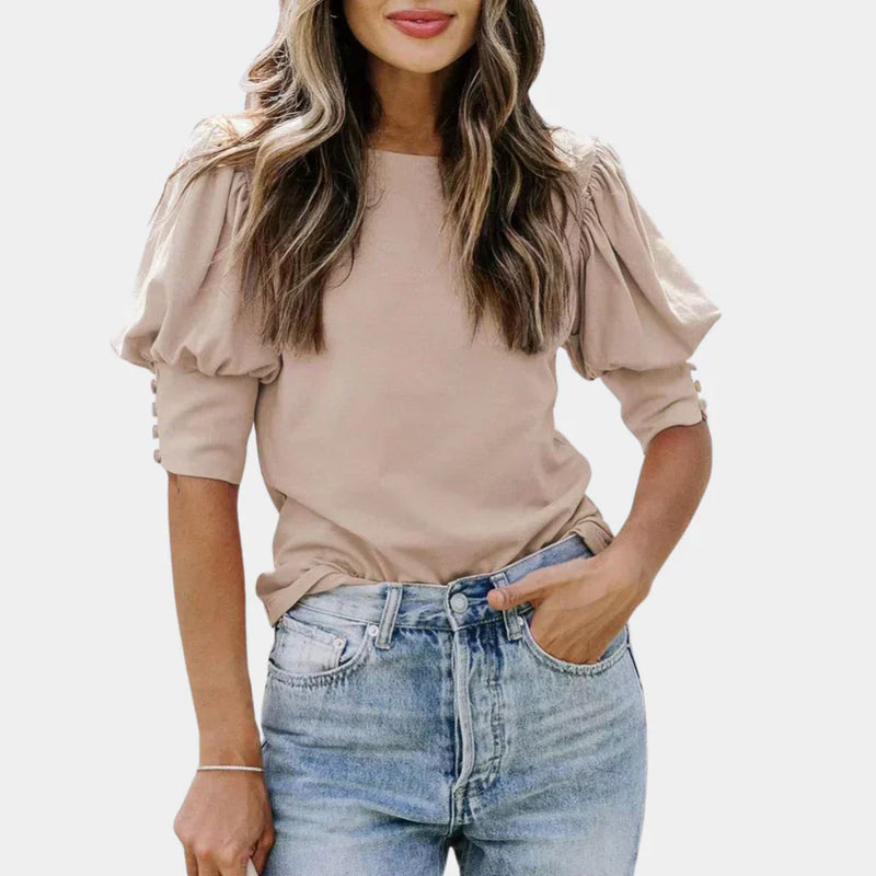 A Vintage Style Blouse with Delicate Timeless Details