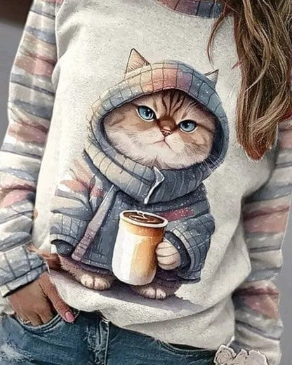 A Vintage Style Sweater with Delicate Timeless Details