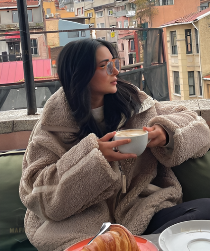 A Vintage Style Coat with Delicate Timeless Details
