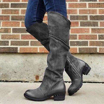 Chic Orthopedic Boots with Unique Design