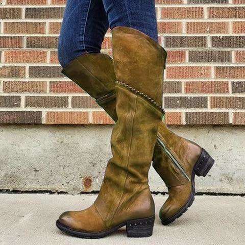 Chic Orthopedic Boots with Unique Design