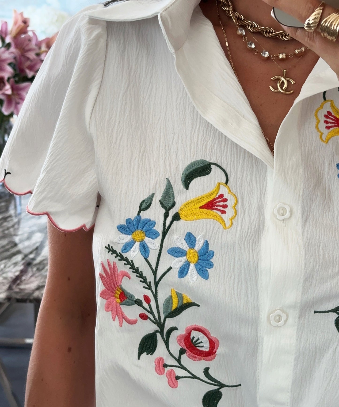 Beautifully Balanced Blouse with Timeless Character
