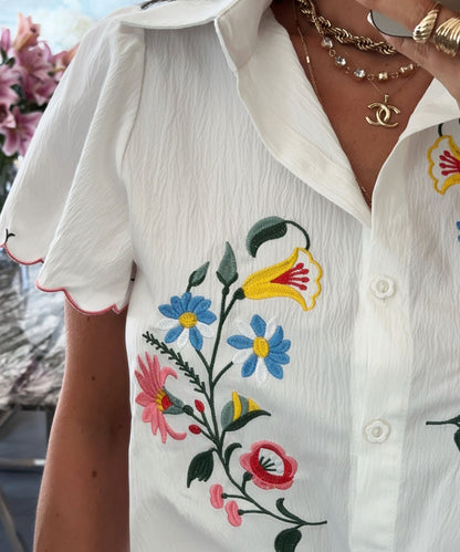 Beautifully Balanced Blouse with Timeless Character