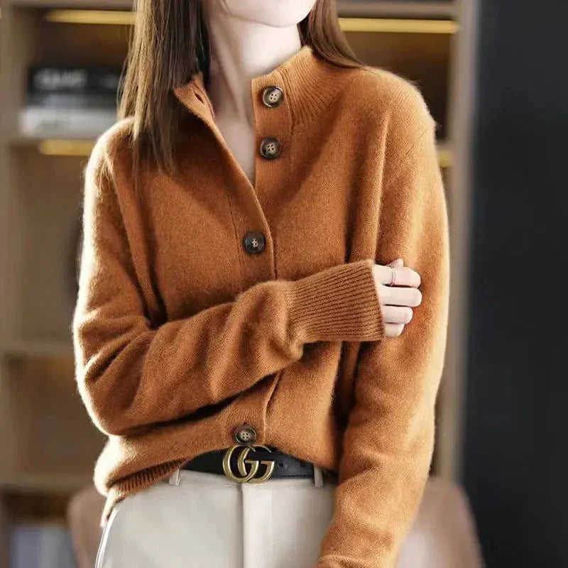 A Vintage Style Cardigan with Delicate Timeless Details