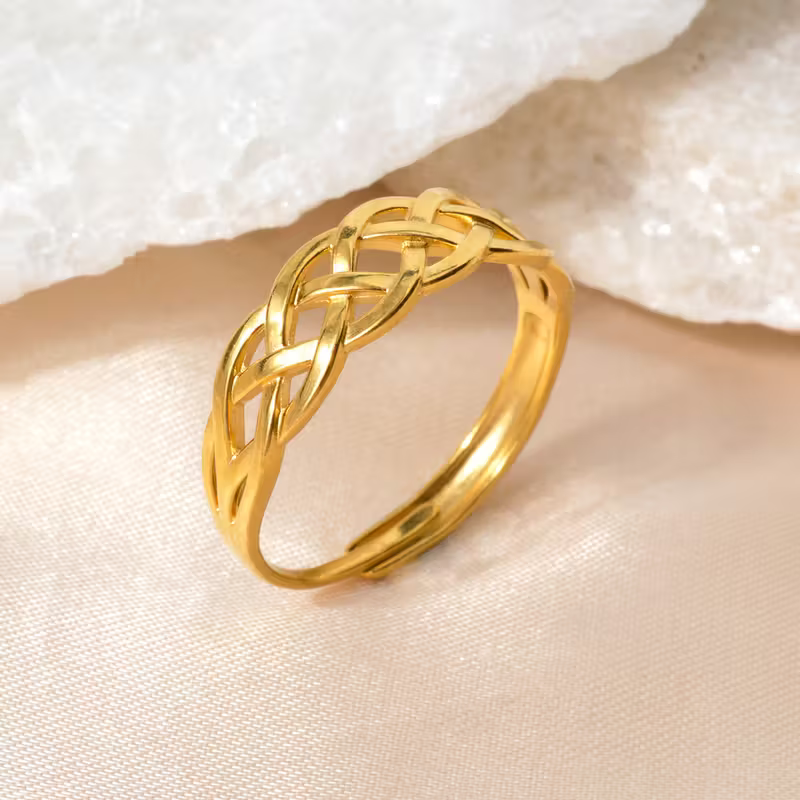 Woven Loop Ring