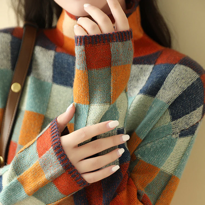 A Vintage Style Sweater with Delicate Timeless Details