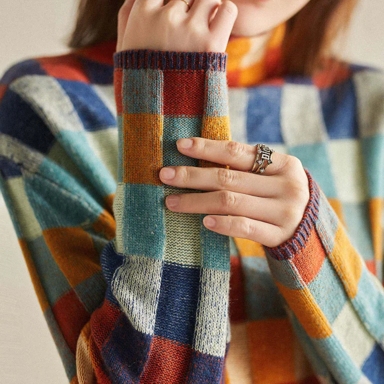 Beautifully Finished Sweater in a Timeless Design