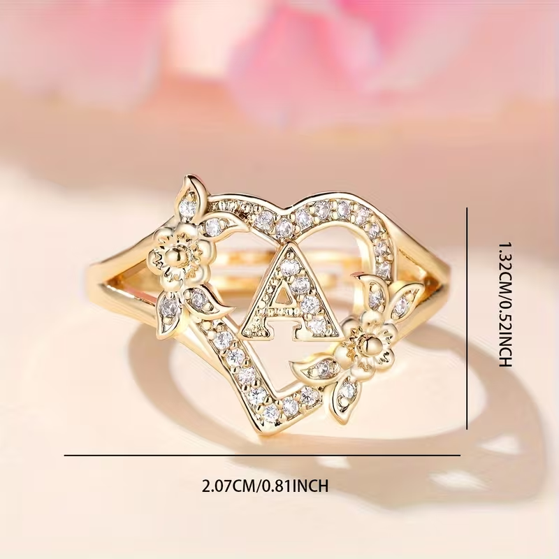 Romanttinen Kulta Sormus erityisiin hetkiin