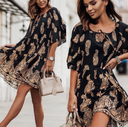 Well Tailored Dress with a Graceful Silhouette
