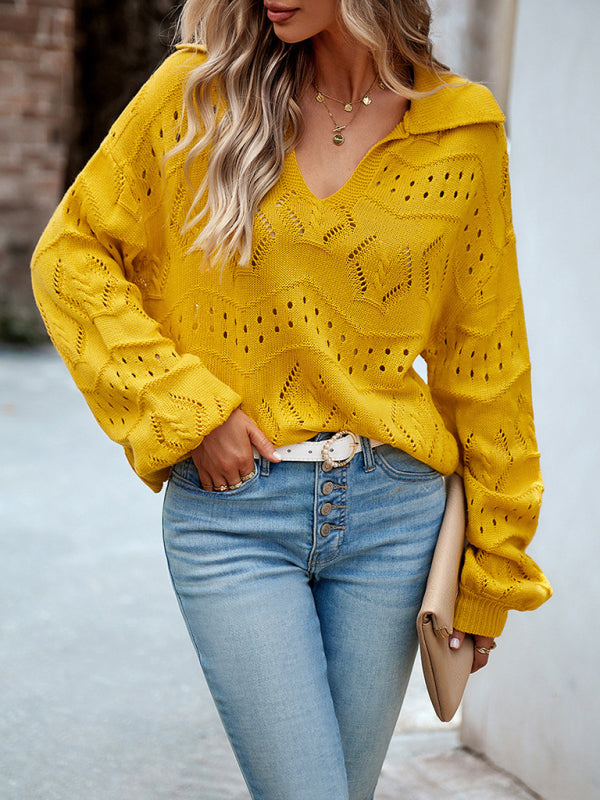 A Vintage Style Sweater with Delicate Timeless Details