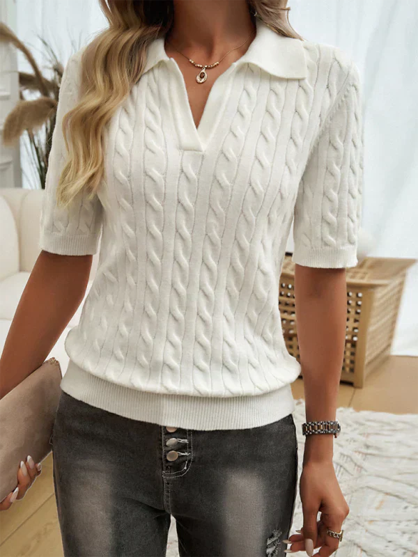 Gracefully Styled Top for Any Occasion