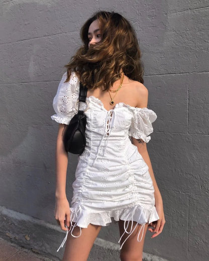 A Vintage Style Dress with Delicate Timeless Details