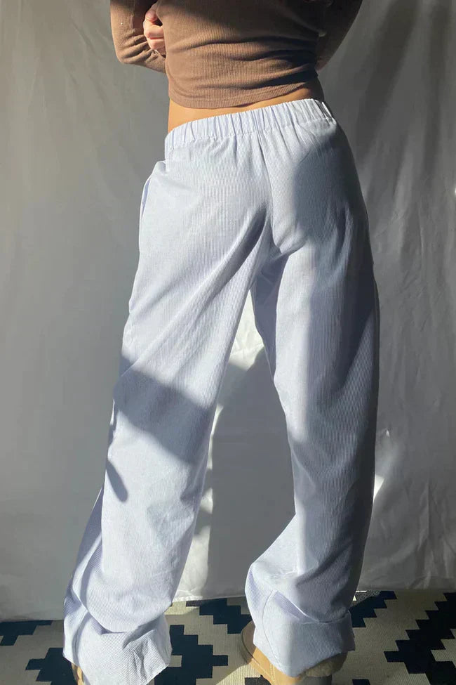 A Vintage Style Pants with Delicate Timeless Details