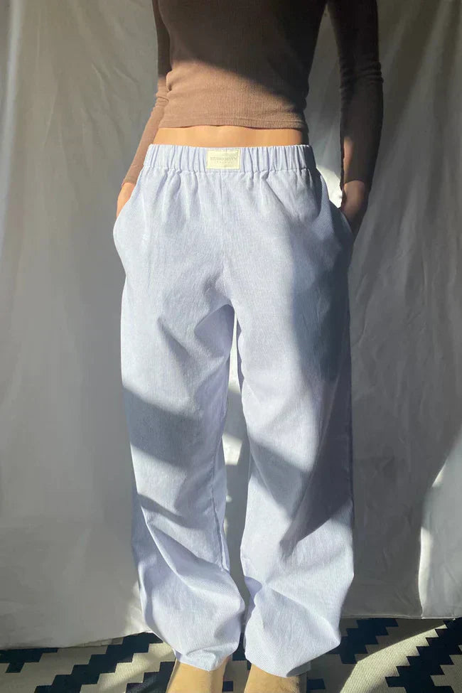 A Vintage Style Pants with Delicate Timeless Details