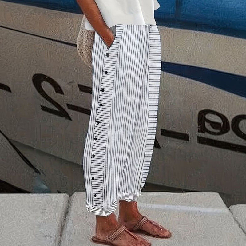 A Vintage Style Trousers with Delicate Timeless Details