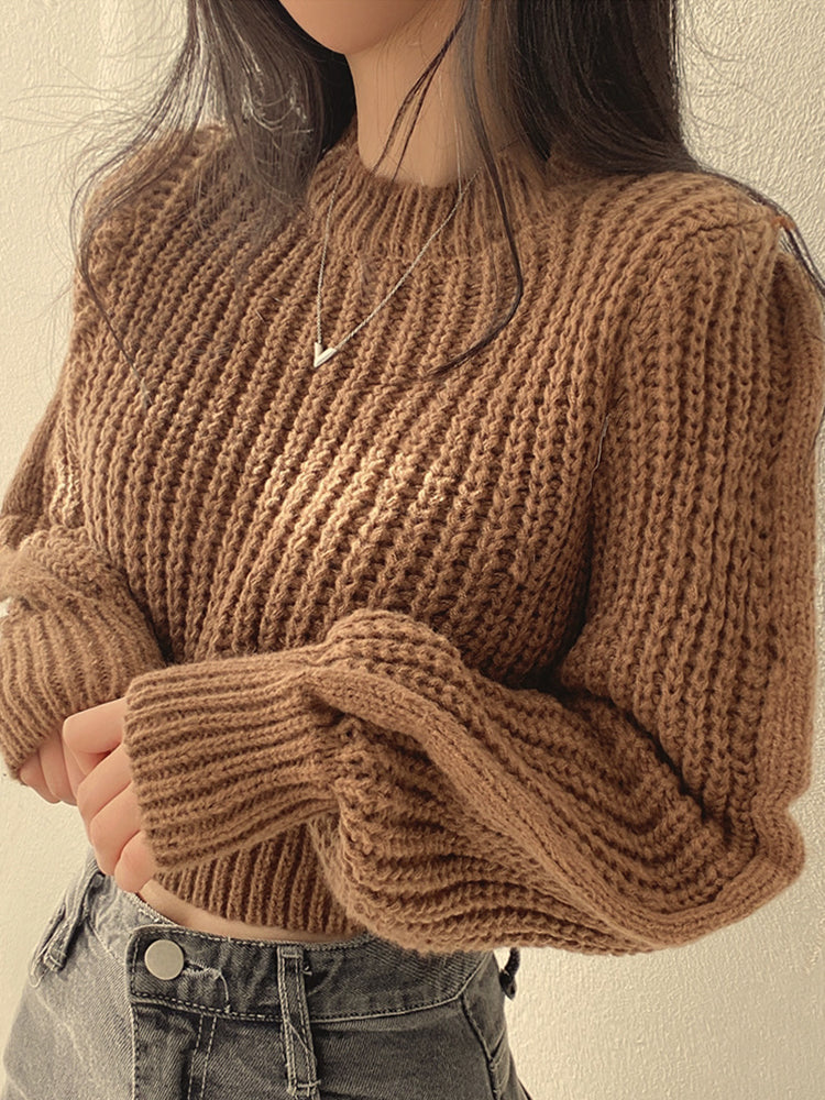 Beautifully Finished Sweater in a Timeless Design