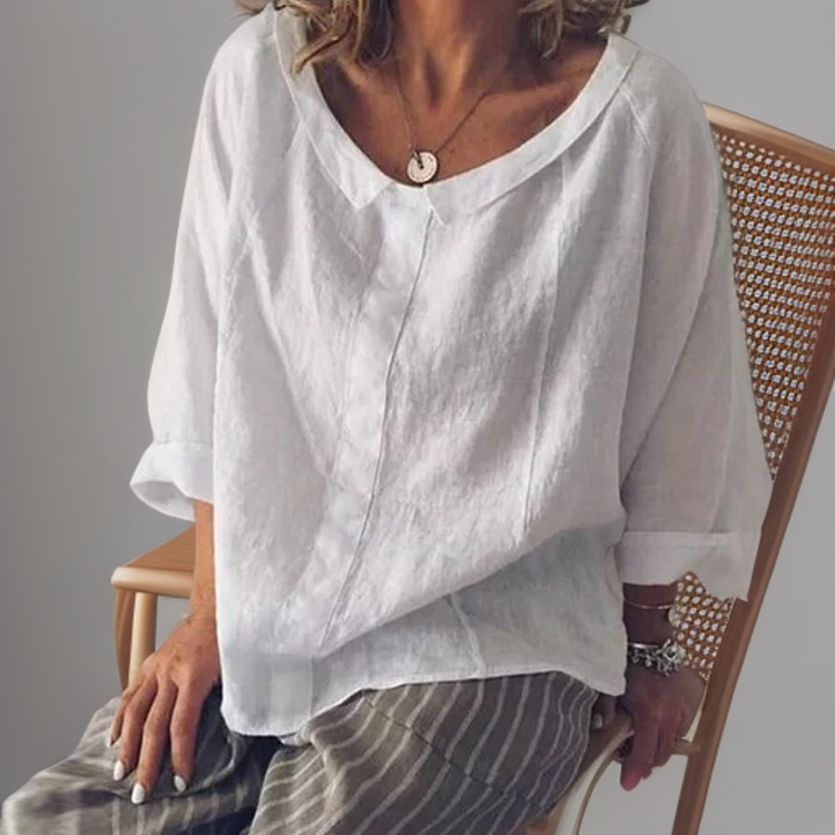 A Vintage Style Blouse with Delicate Timeless Details