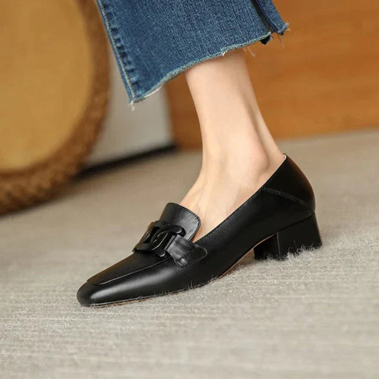 Classic Orthopedic Heels with Timeless Style